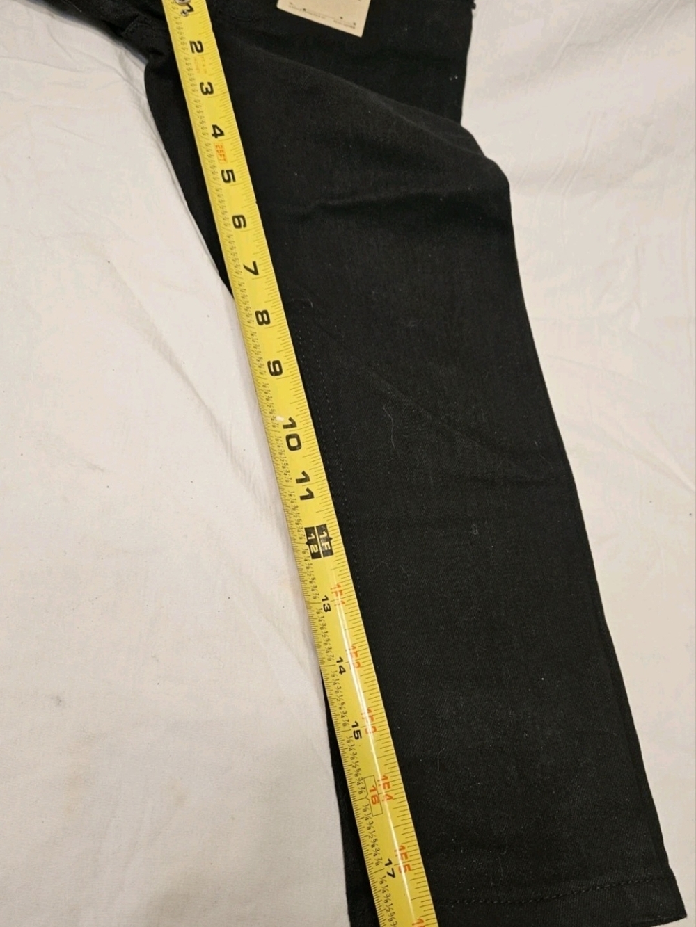 Levi's Kids 511 5 Slim Jeans in Black Hip To Ankle Stretch Brand New - Picture 8 of 10